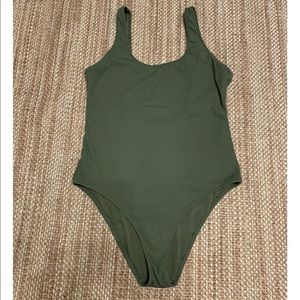 Ribbed aerie swimsuit